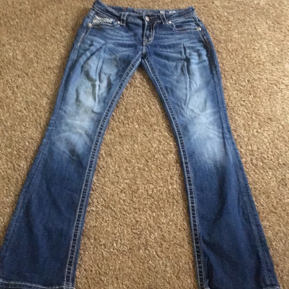 Miss Me lowrise bootcut jeans - Picture 2 of 4